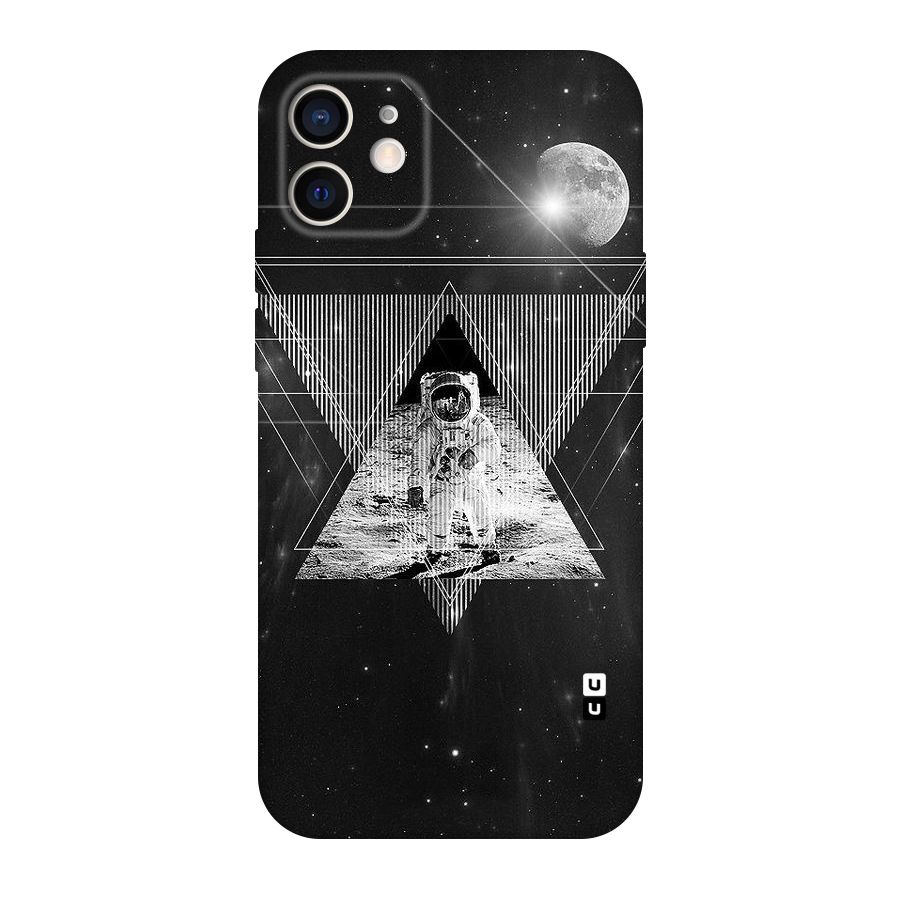Space Triangle Abstract Original Polycarbonate Back Case for iPhone 12