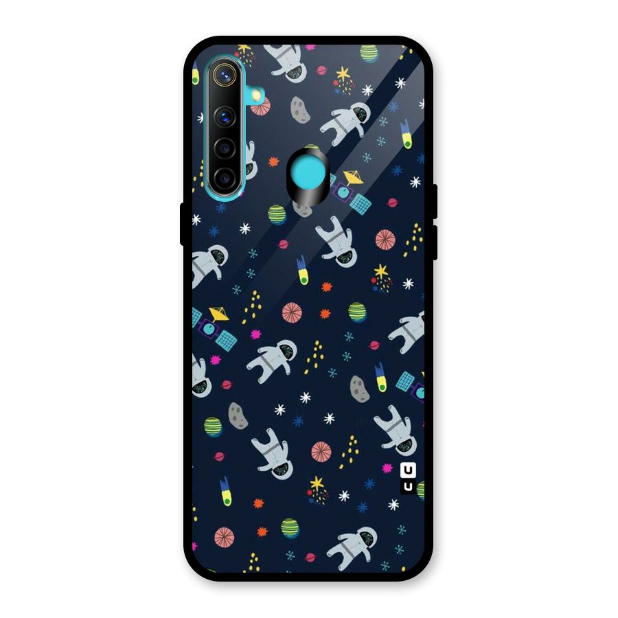 Spaceman Dance Glass Back Case for Realme 5i