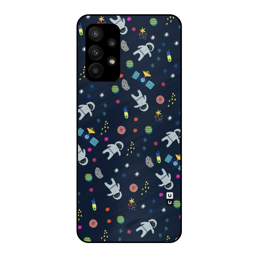 Spaceman Dance Metal Back Case for Galaxy A23
