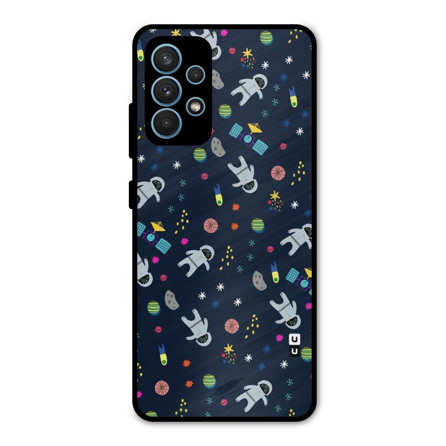 Spaceman Dance Metal Back Case for Galaxy A32