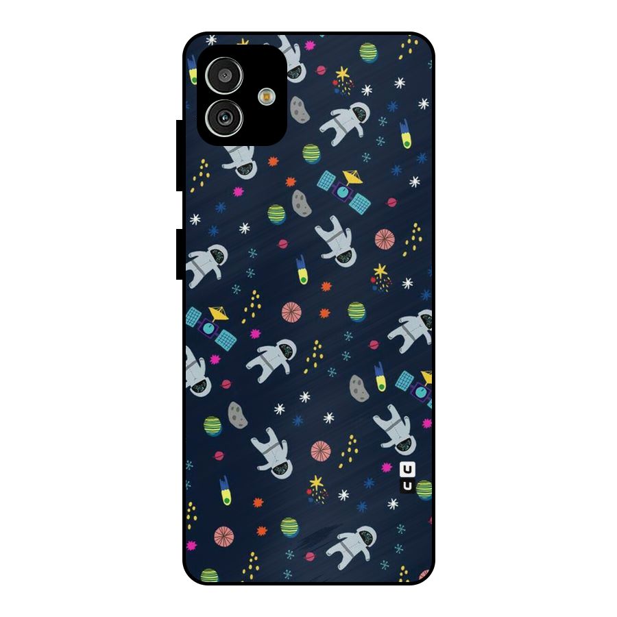 Spaceman Dance Metal Back Case for Galaxy M13 5G