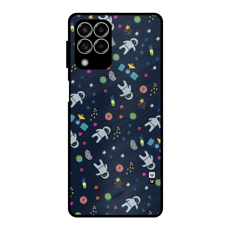 Spaceman Dance Metal Back Case for Galaxy M33