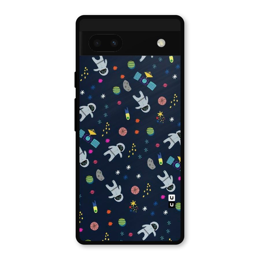 Spaceman Dance Metal Back Case for Google Pixel 6a