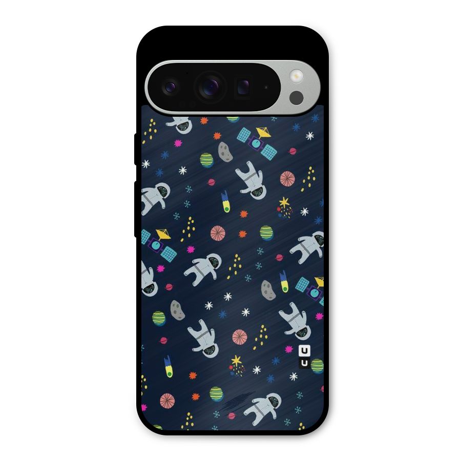 Spaceman Dance Metal Back Case for Google Pixel 9 Pro XL