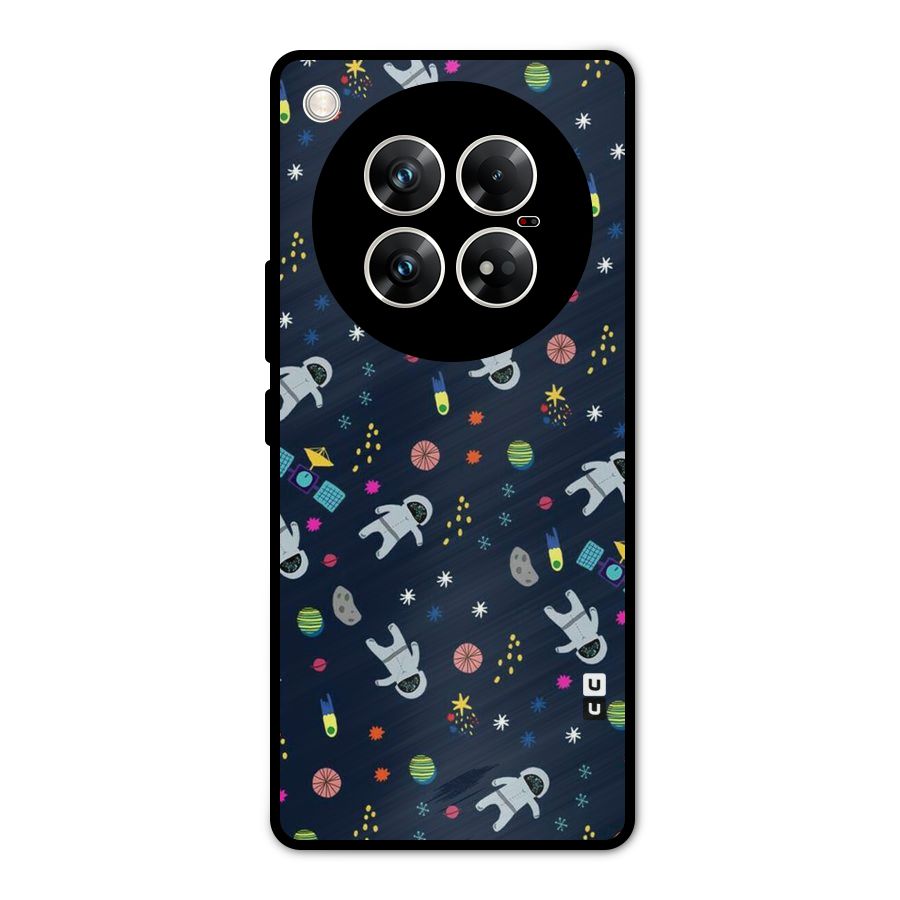 Spaceman Dance Metal Back Case for Infinix Zero 40 5G