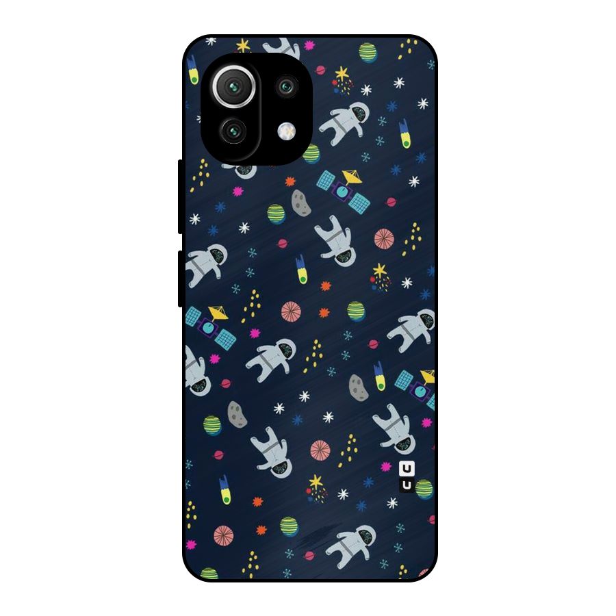 Spaceman Dance Metal Back Case for Mi 11 Lite