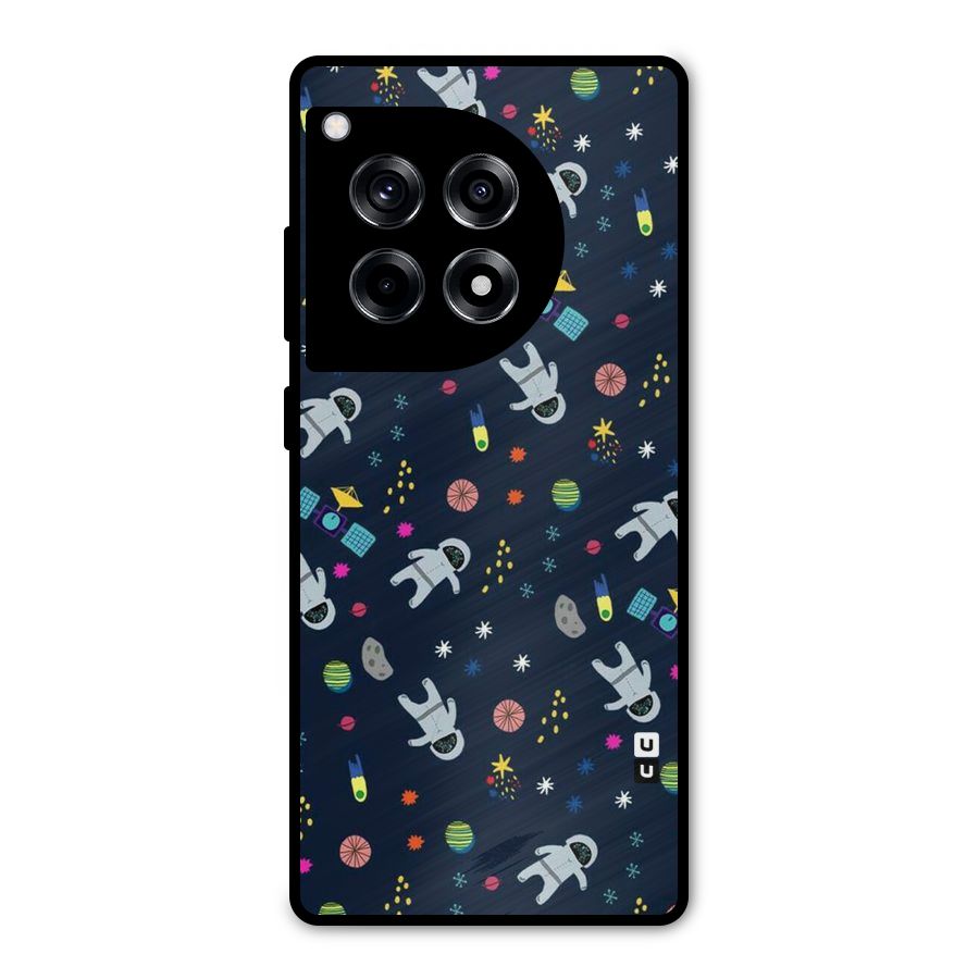 Spaceman Dance Metal Back Case for OnePlus 12R