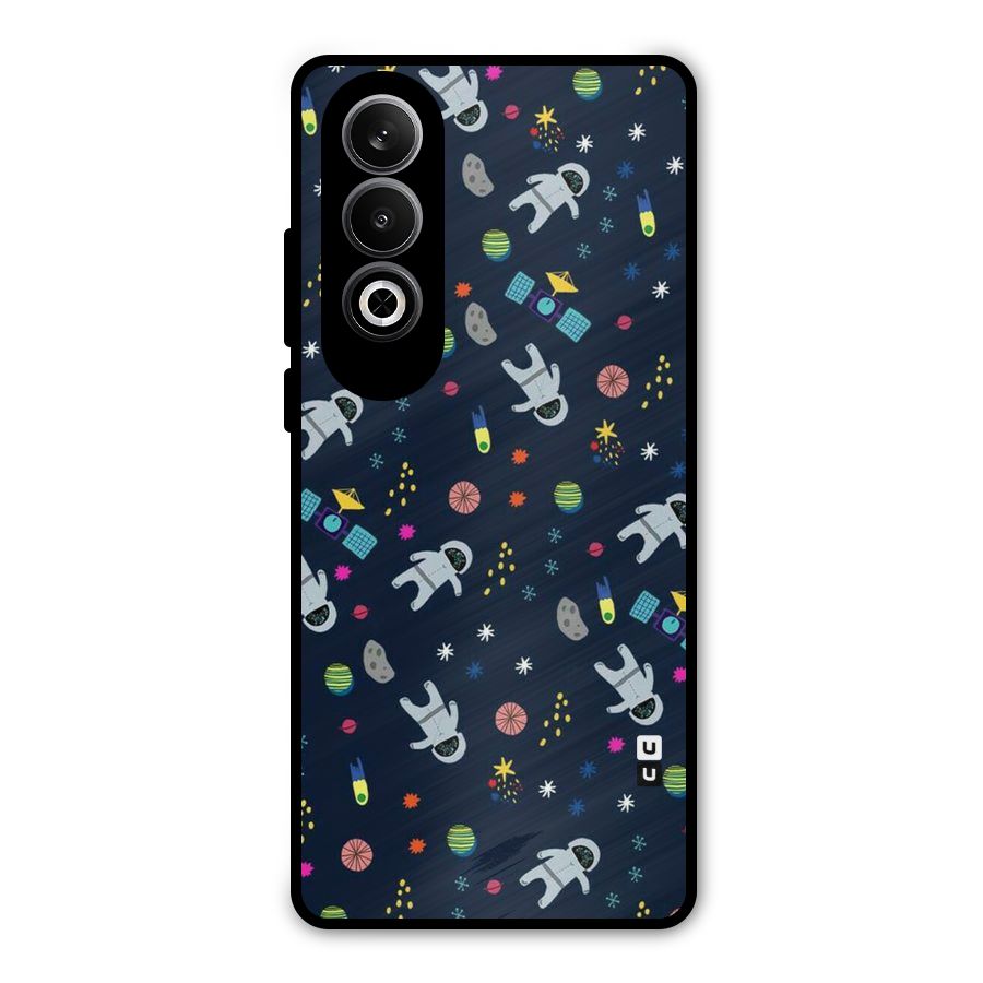 Spaceman Dance Metal Back Case for OnePlus Nord CE4