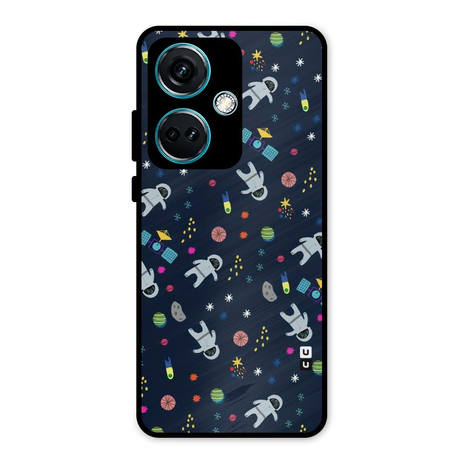 Spaceman Dance Metal Back Case for OnePlus Nord CE 3 5G