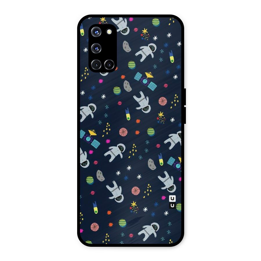 Spaceman Dance Metal Back Case for Oppo A52