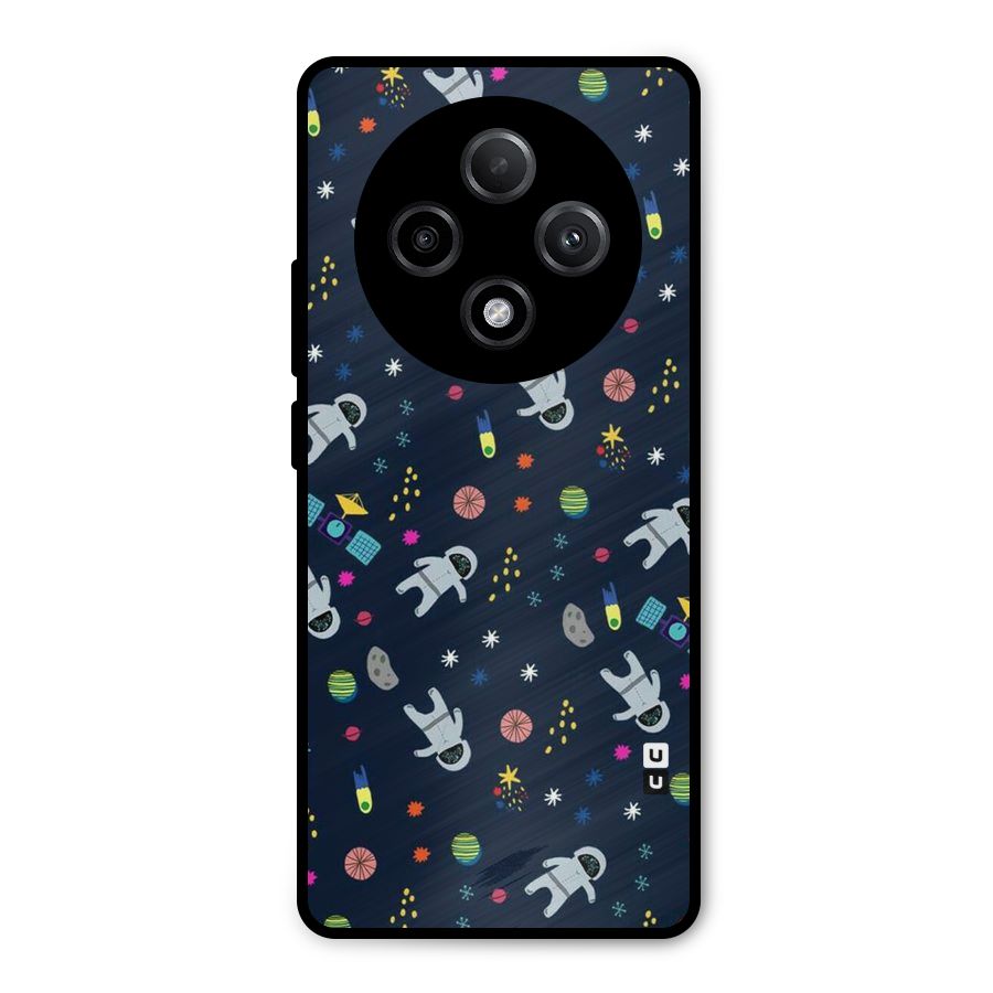Spaceman Dance Metal Back Case for Oppo F27 Pro Plus