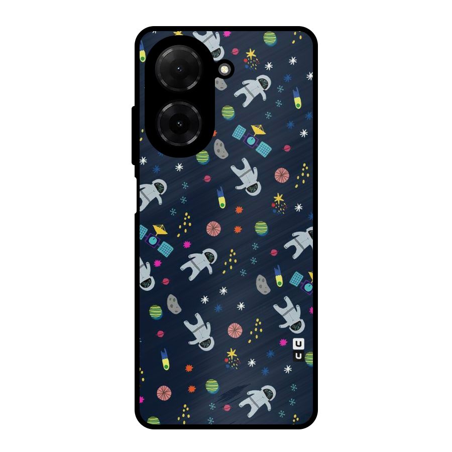 Spaceman Dance Metal Back Case for Poco C71