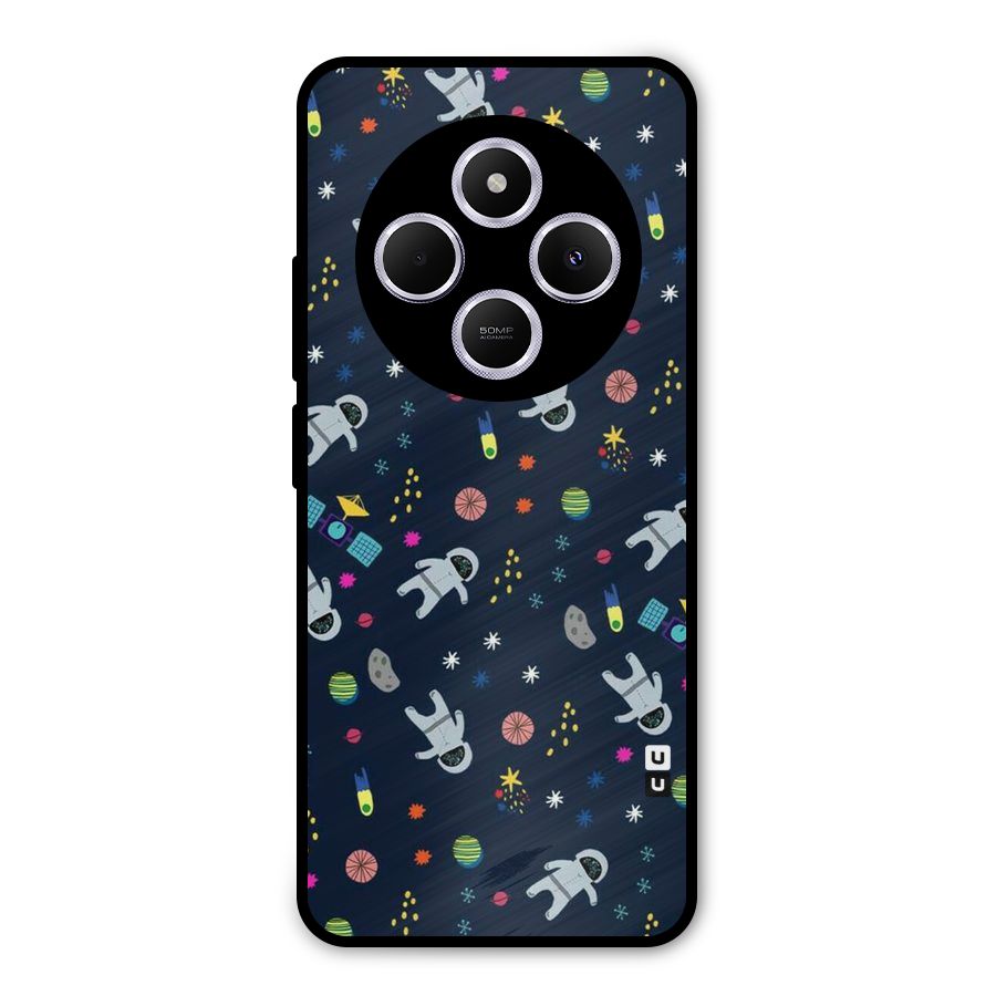 Spaceman Dance Metal Back Case for Poco C75 5G