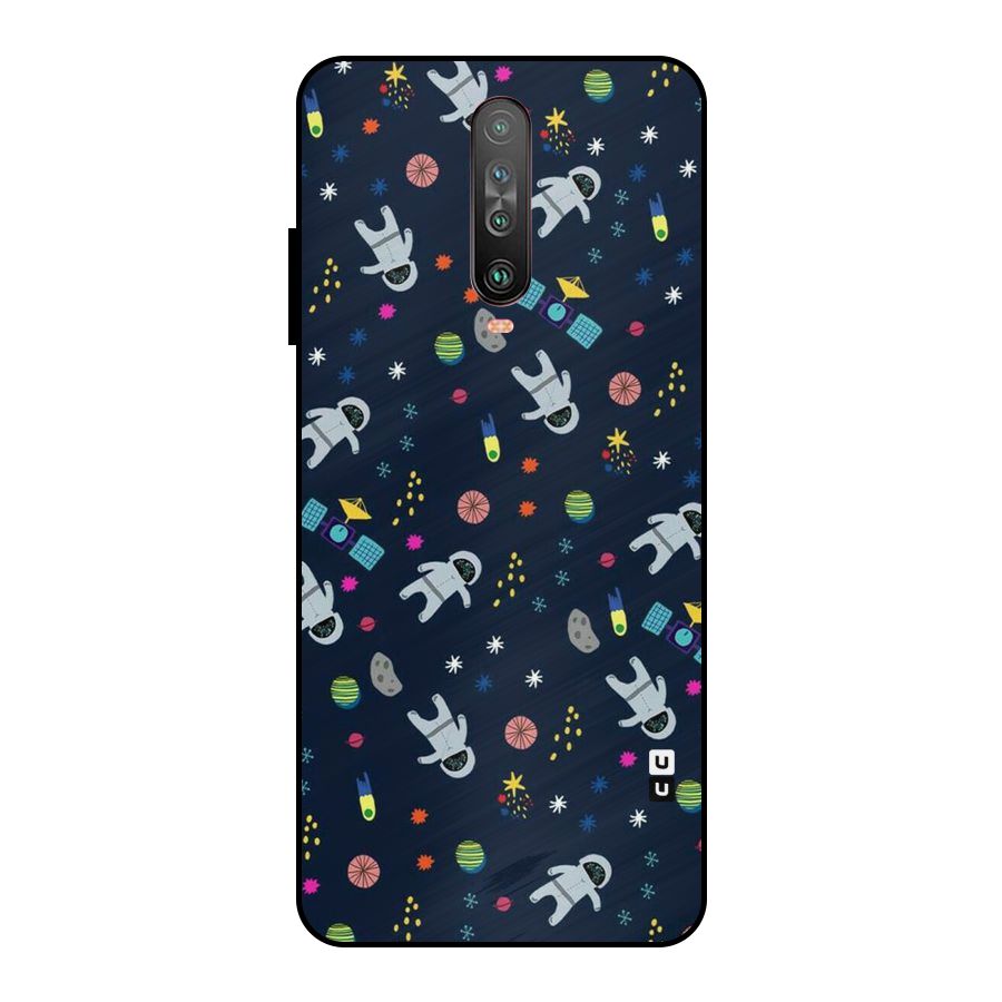 Spaceman Dance Metal Back Case for Poco X2