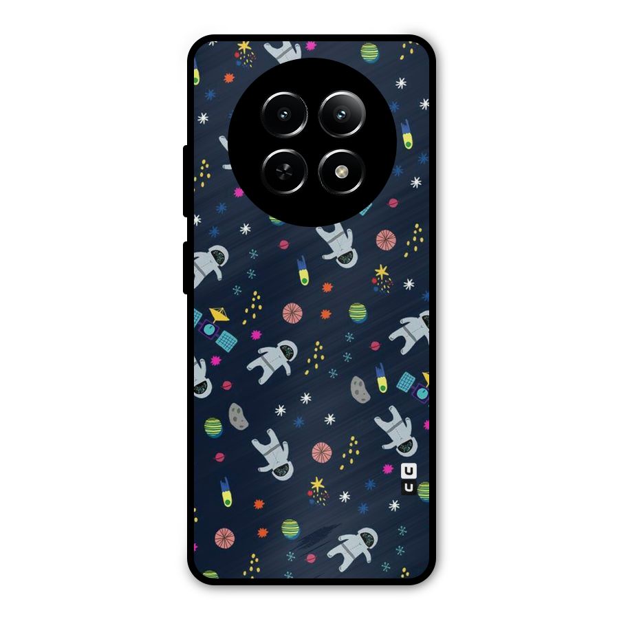 Spaceman Dance Metal Back Case for Realme 13