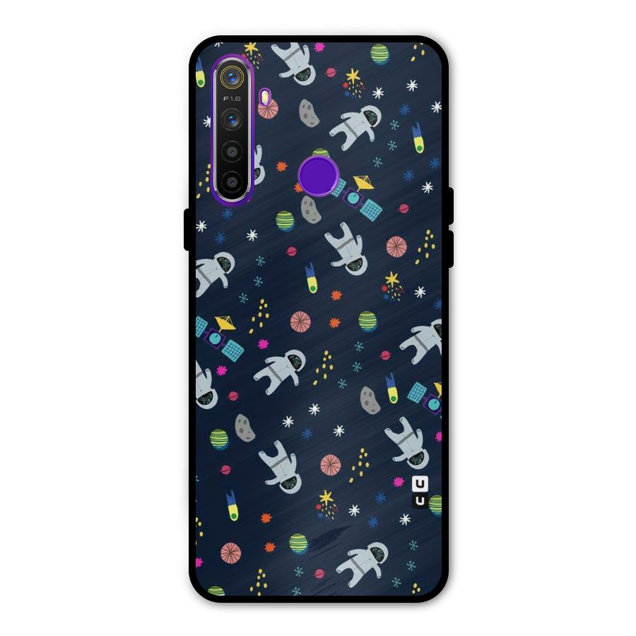 Spaceman Dance Metal Back Case for Realme 5