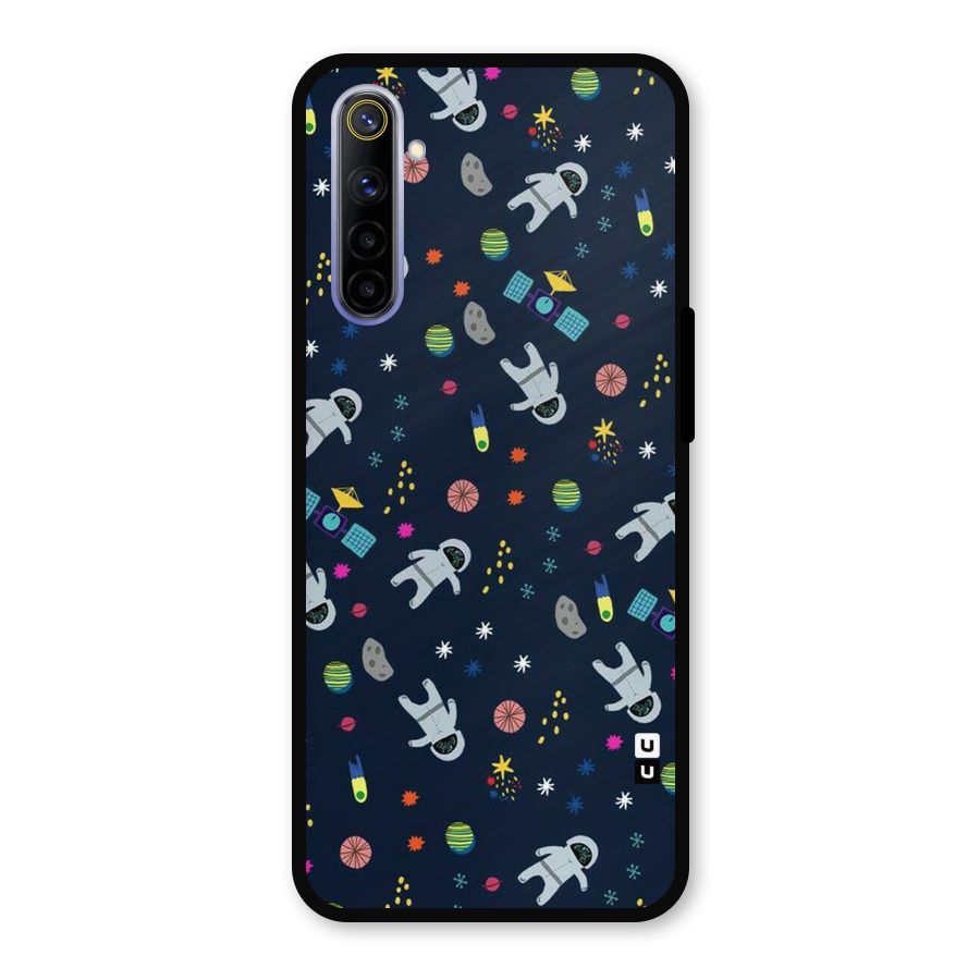 Spaceman Dance Metal Back Case for Realme 6i