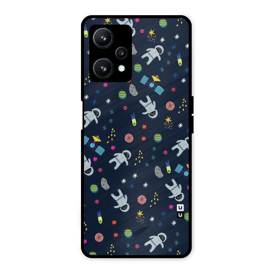 Spaceman Dance Metal Back Case for Realme 9 Pro 5G