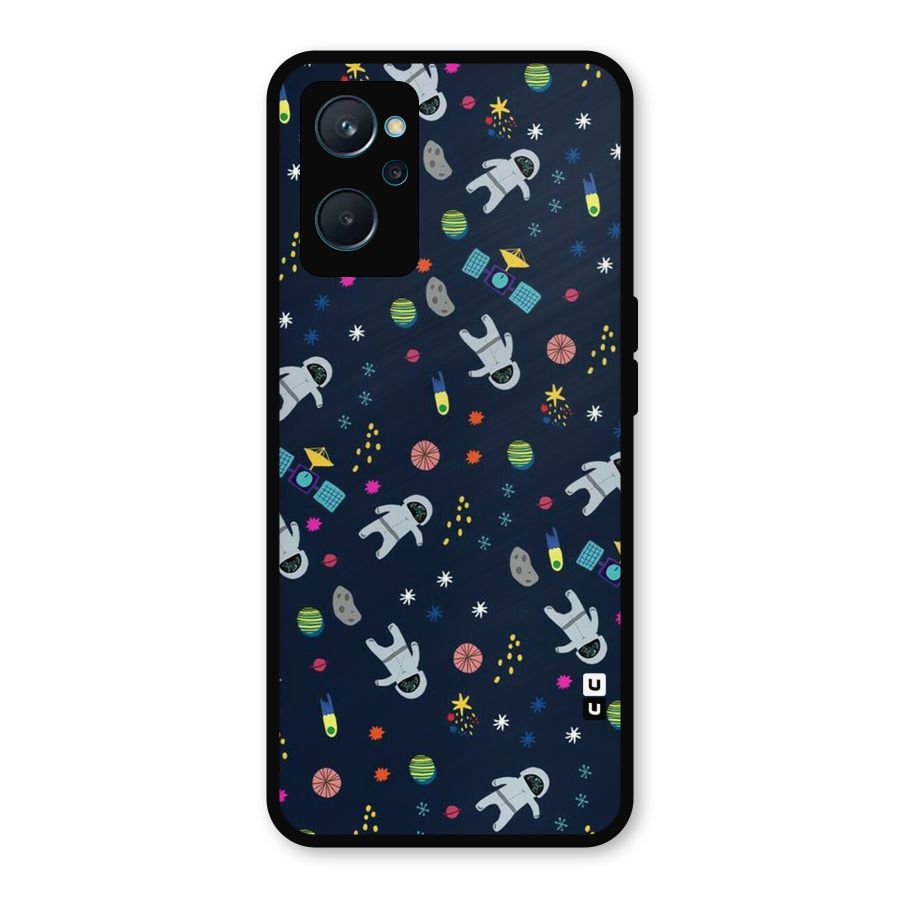 Spaceman Dance Metal Back Case for Realme 9i