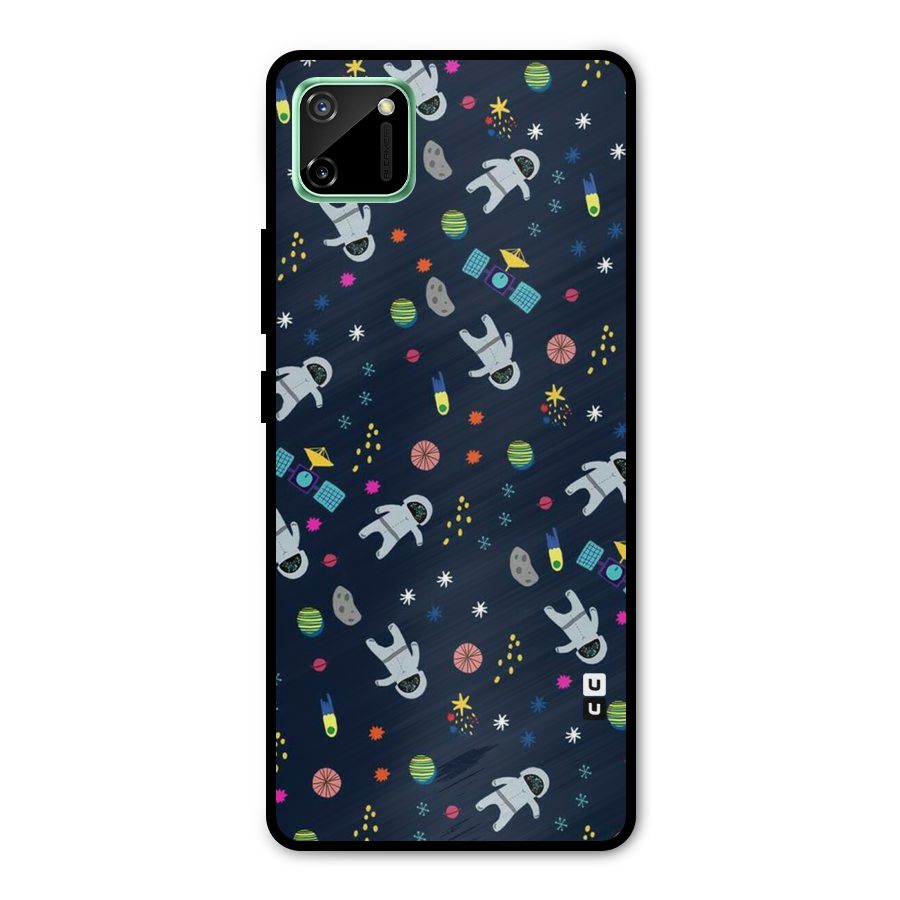 Spaceman Dance Metal Back Case for Realme C11