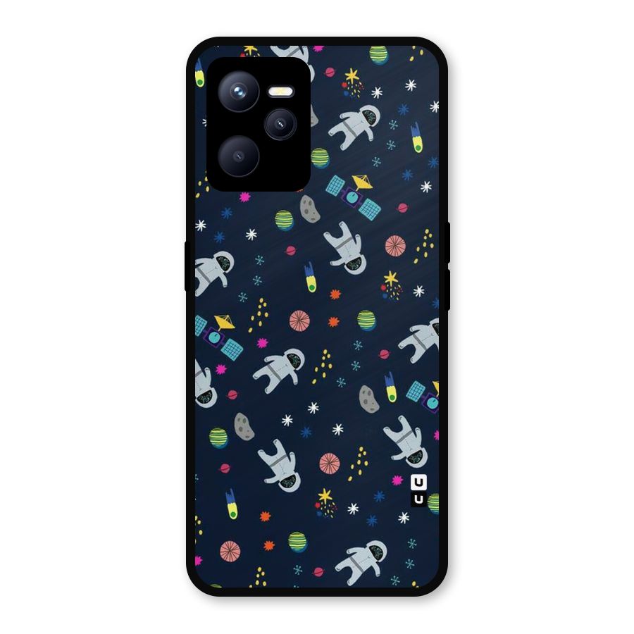 Spaceman Dance Metal Back Case for Realme C35