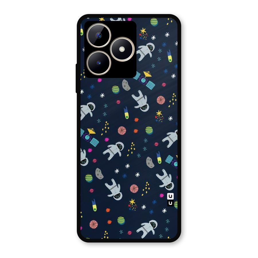 Spaceman Dance Metal Back Case for Realme C53