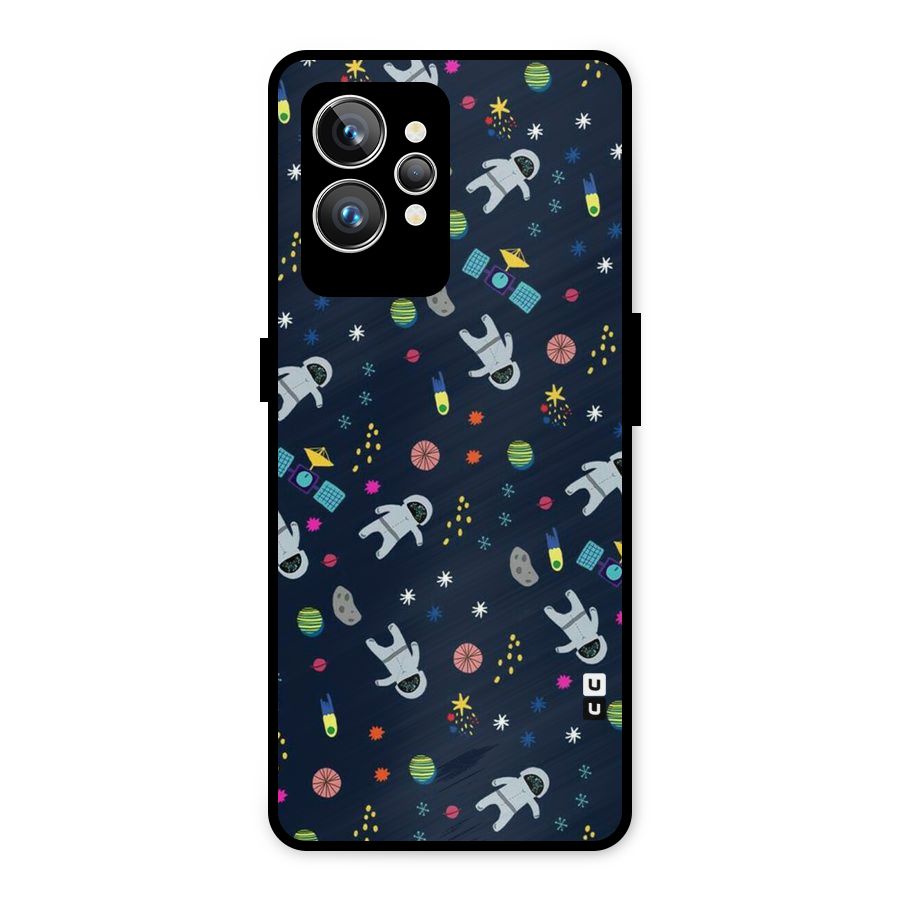 Spaceman Dance Metal Back Case for Realme GT2 Pro
