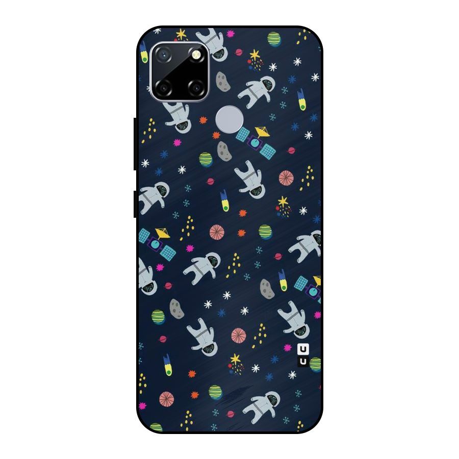 Spaceman Dance Metal Back Case for Realme Narzo 20