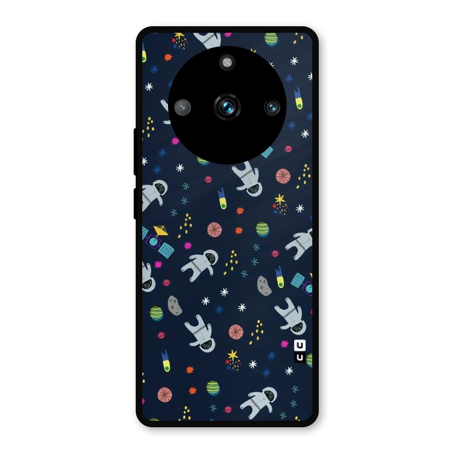 Spaceman Dance Metal Back Case for Realme Narzo 60 Pro