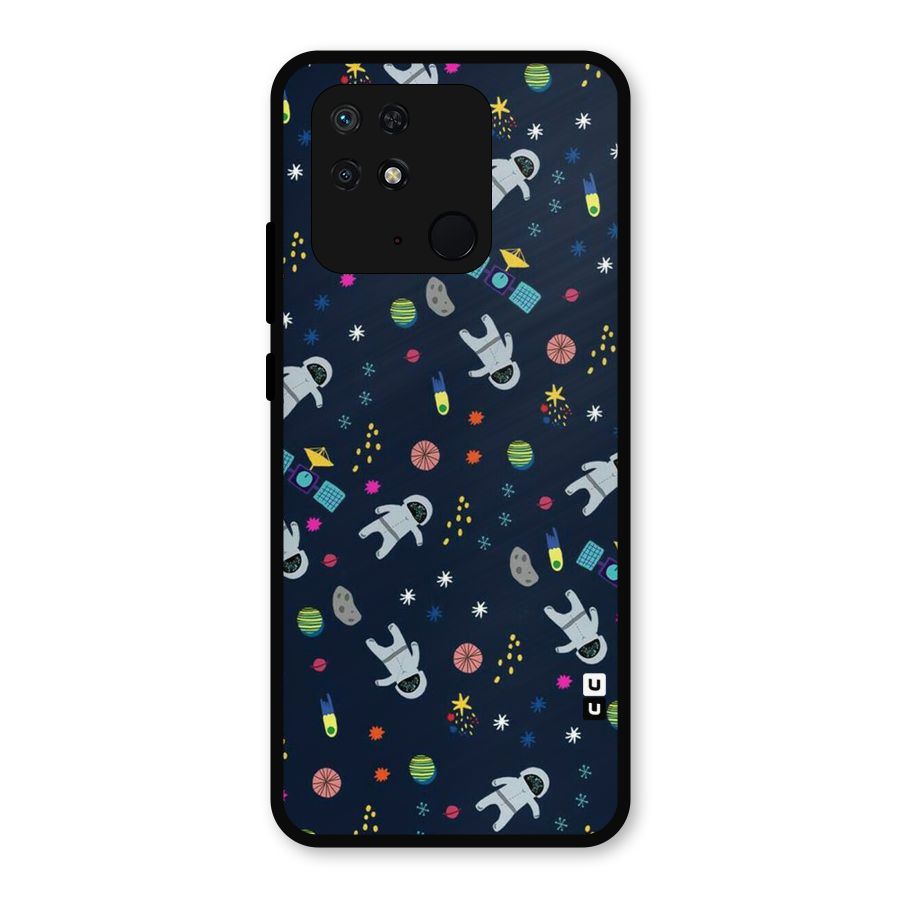 Spaceman Dance Metal Back Case for Redmi 10