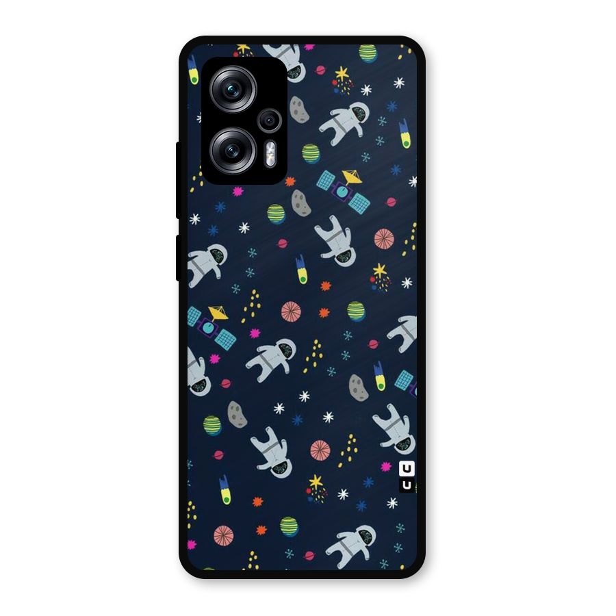 Spaceman Dance Metal Back Case for Redmi K50i