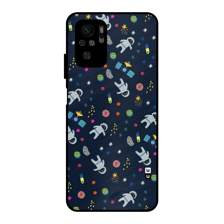 Spaceman Dance Metal Back Case for Redmi Note 10S