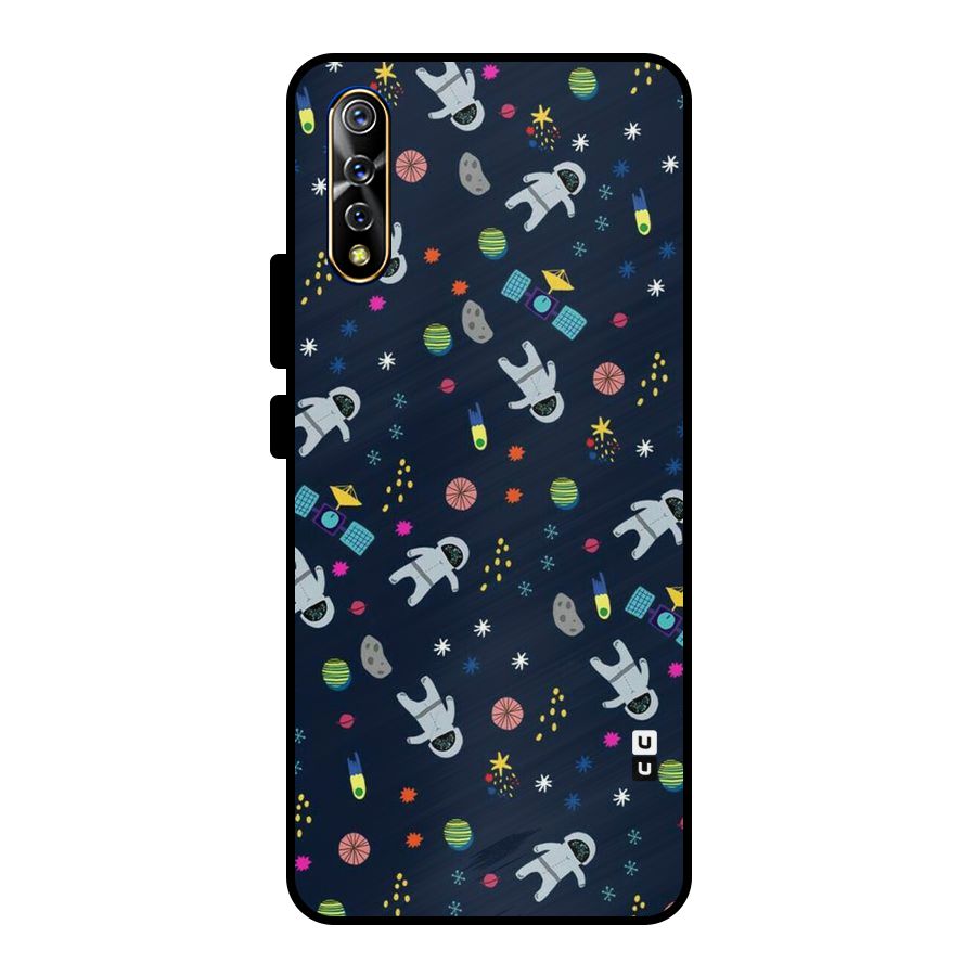 Spaceman Dance Metal Back Case for Vivo S1