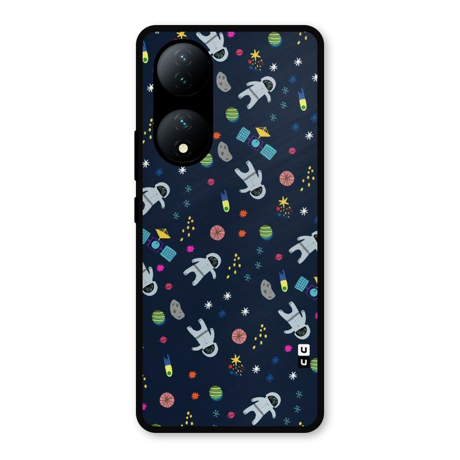 Spaceman Dance Metal Back Case for Vivo T2