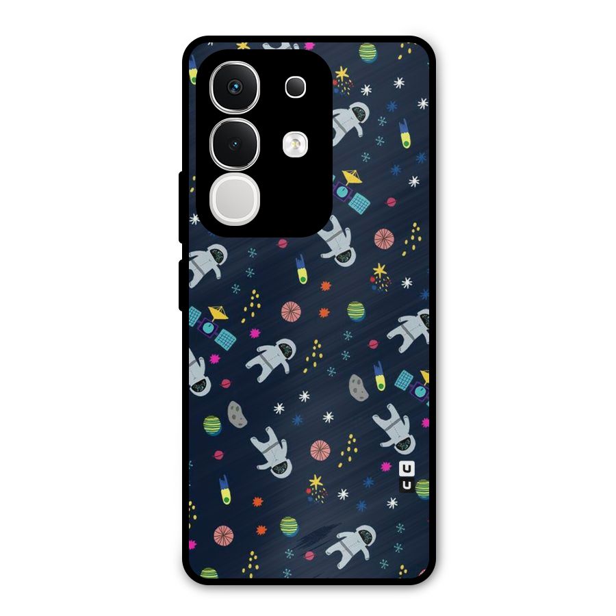 Spaceman Dance Metal Back Case for Vivo T4x