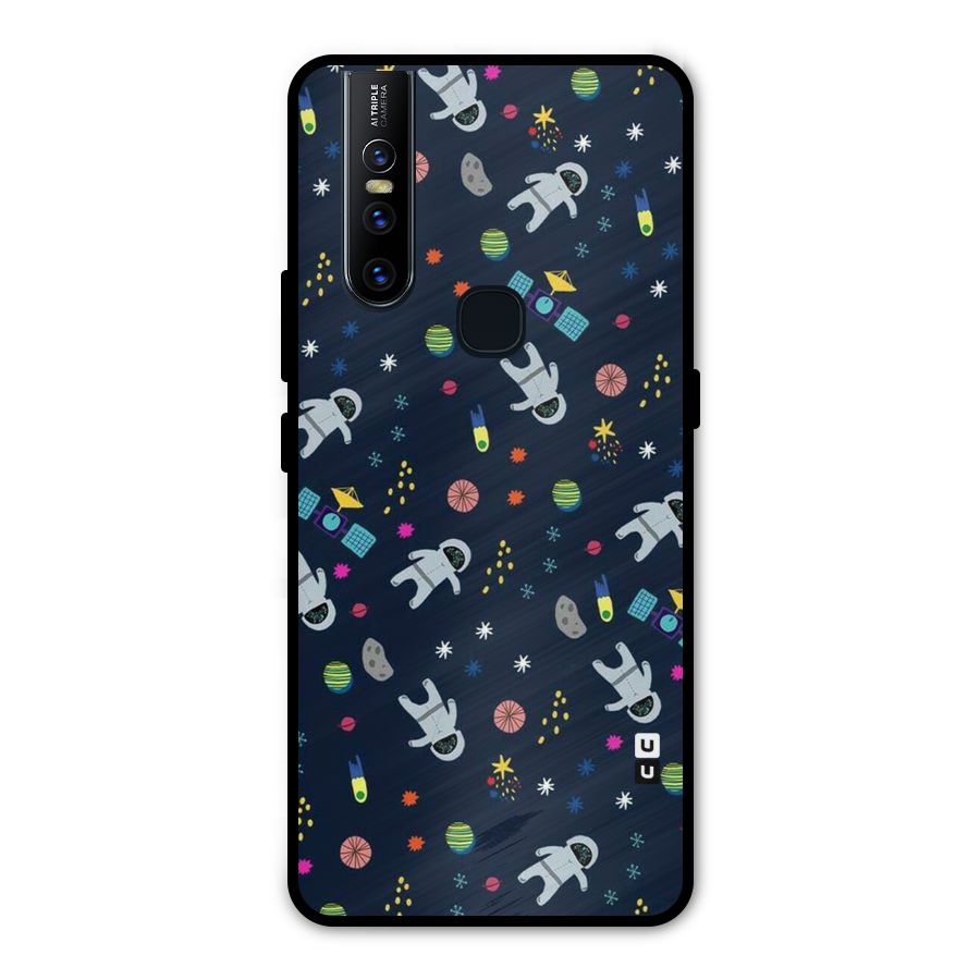 Spaceman Dance Metal Back Case for Vivo V15