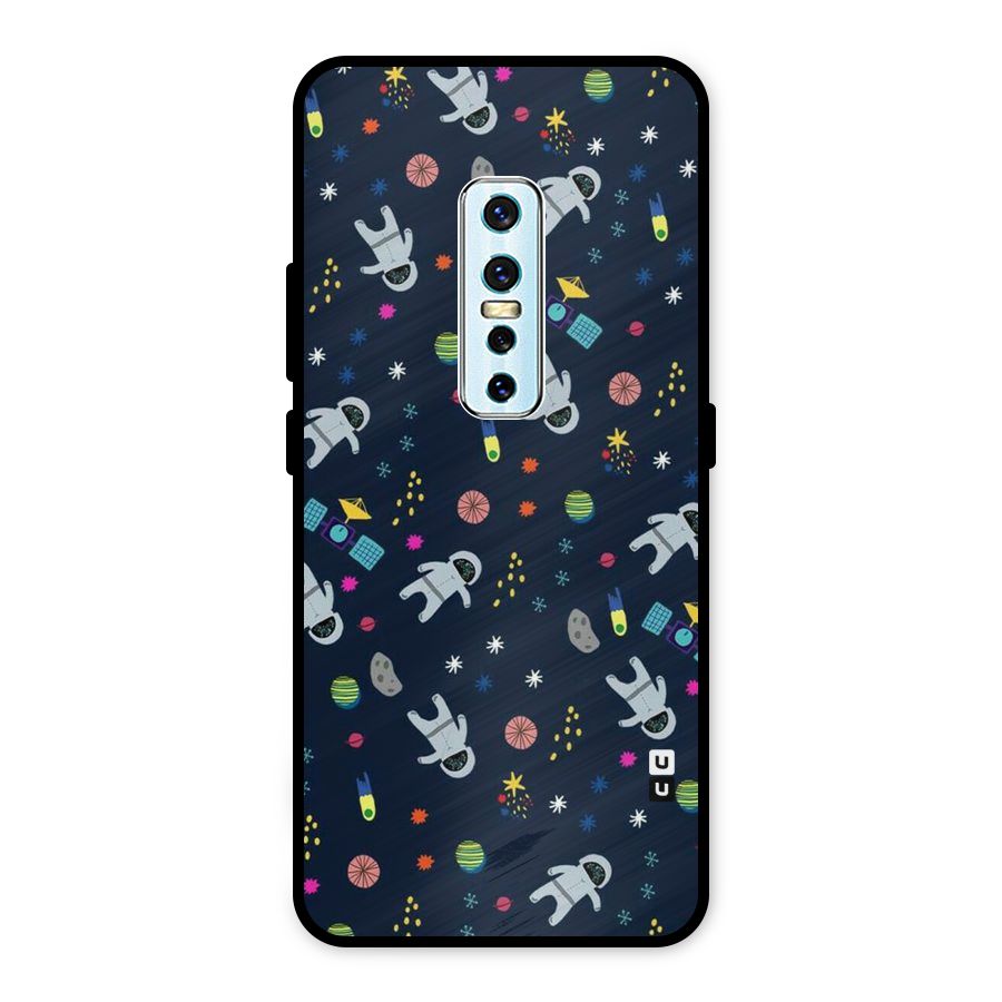 Spaceman Dance Metal Back Case for Vivo V17 Pro