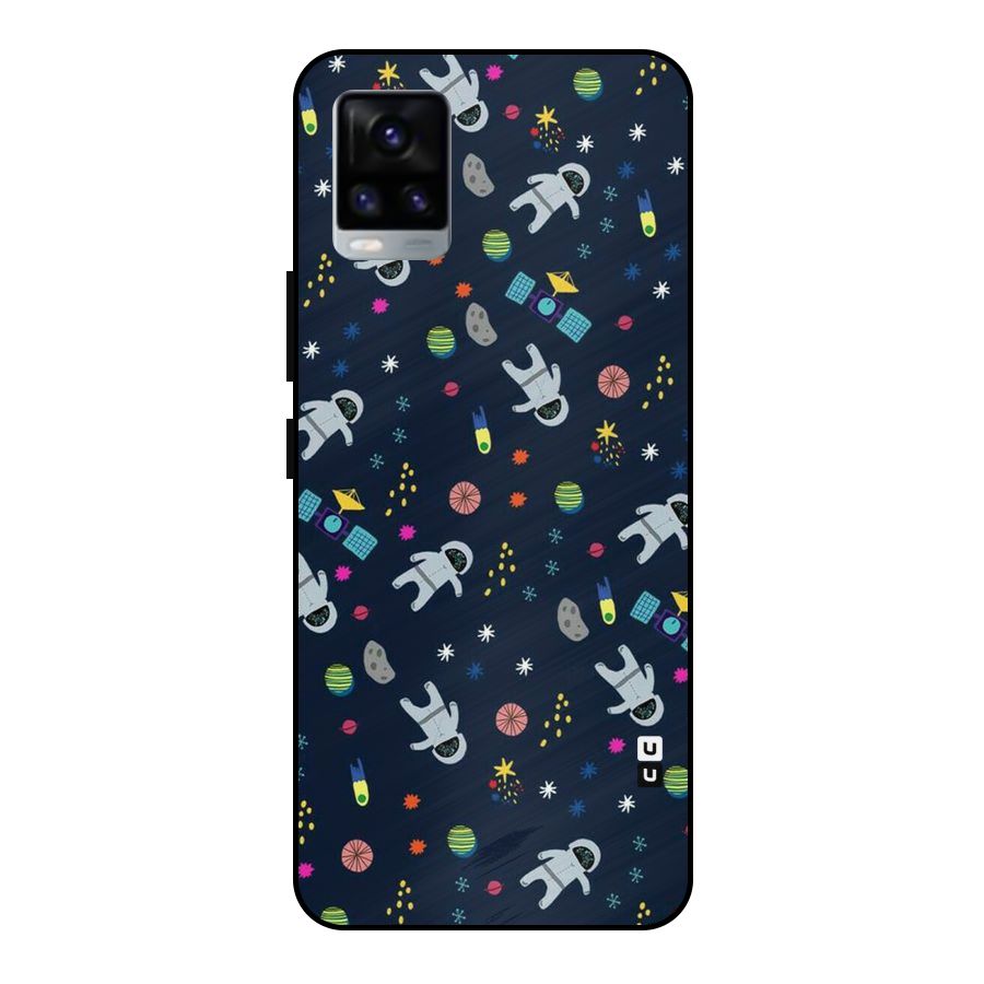 Spaceman Dance Metal Back Case for Vivo V20