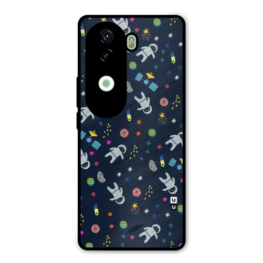 Spaceman Dance Metal Back Case for Vivo V40e