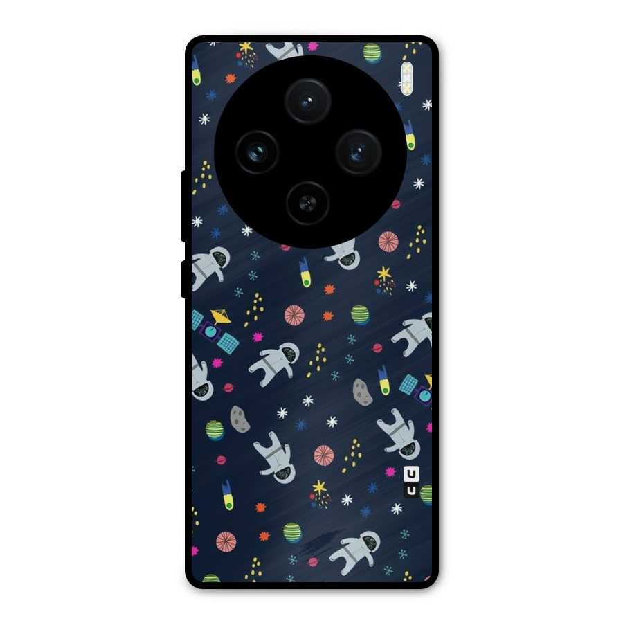 Spaceman Dance Metal Back Case for Vivo X100