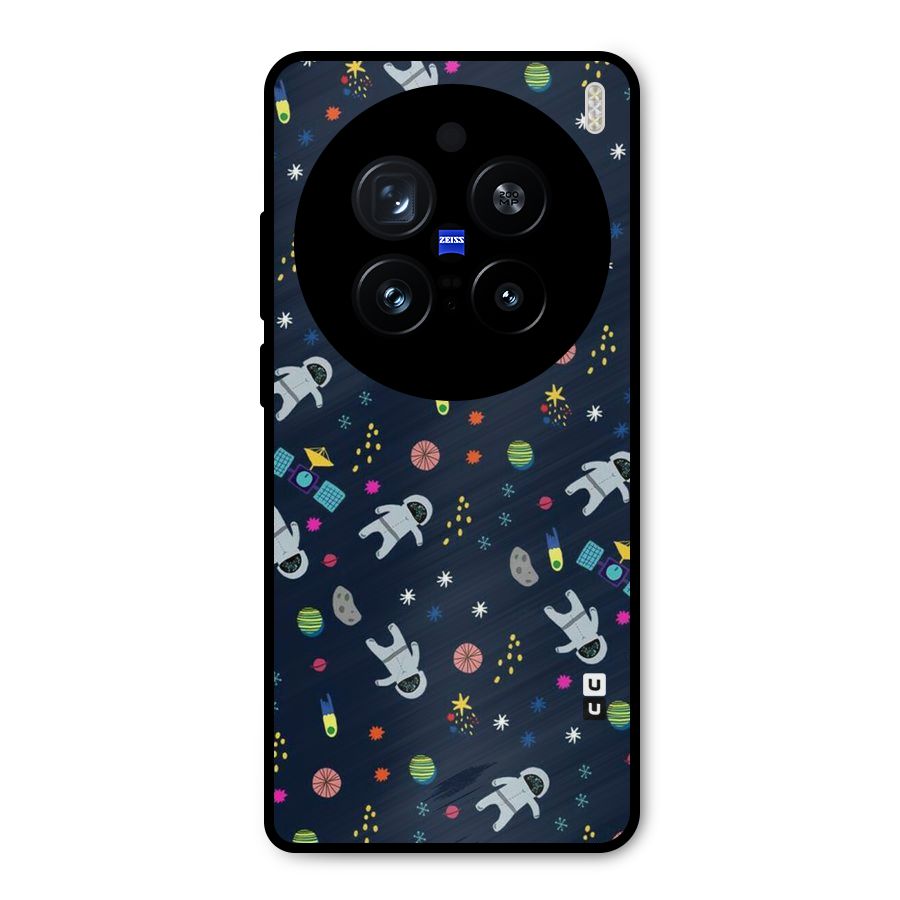 Spaceman Dance Metal Back Case for Vivo X200 Pro