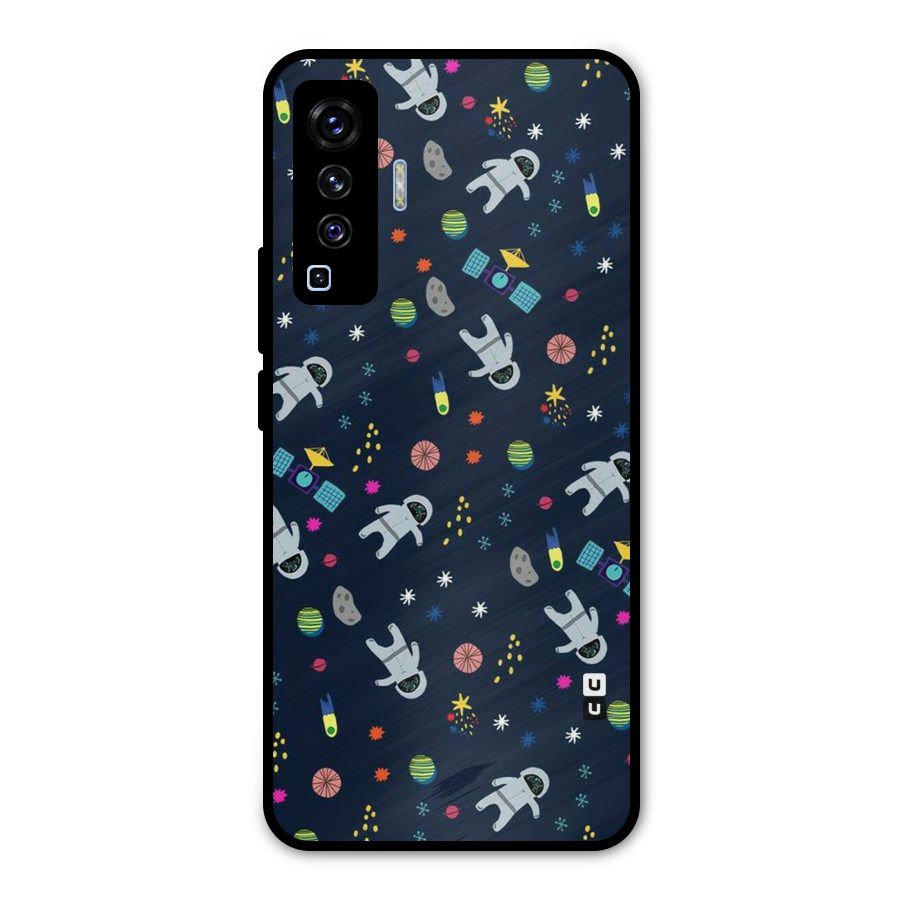 Spaceman Dance Metal Back Case for Vivo X50