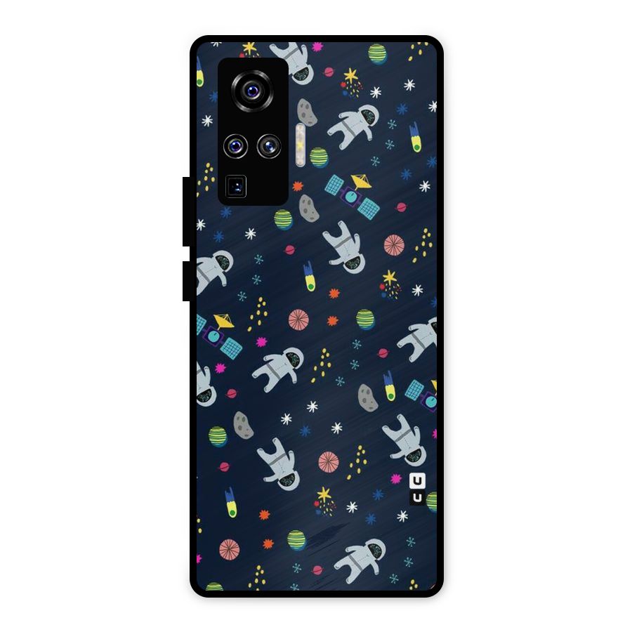 Spaceman Dance Metal Back Case for Vivo X50 Pro