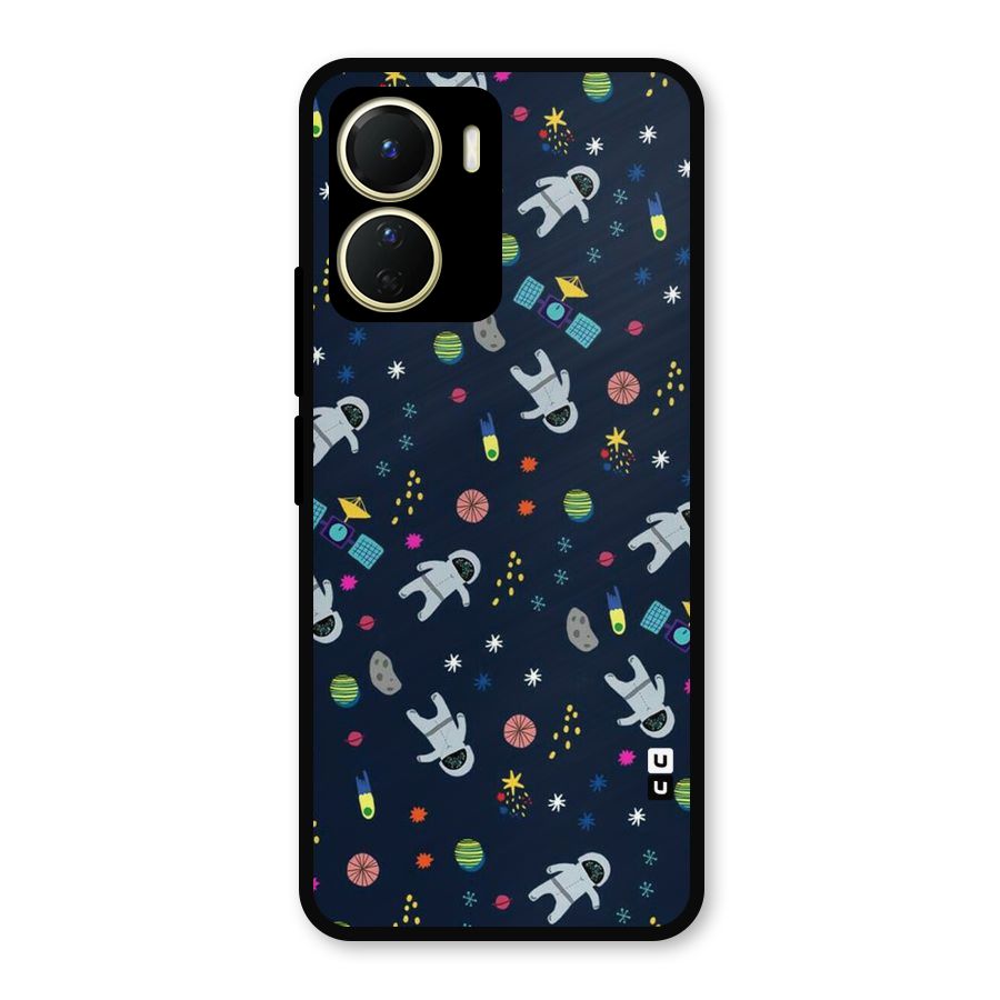 Spaceman Dance Metal Back Case for Vivo Y16