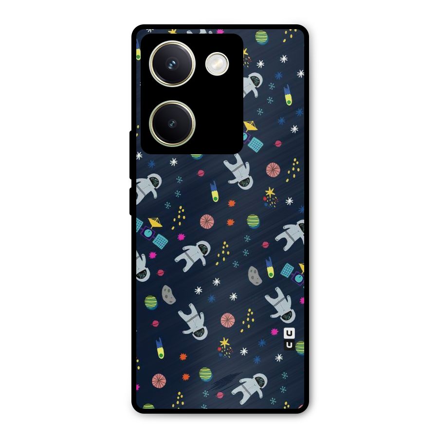 Spaceman Dance Metal Back Case for Vivo Y200 Pro