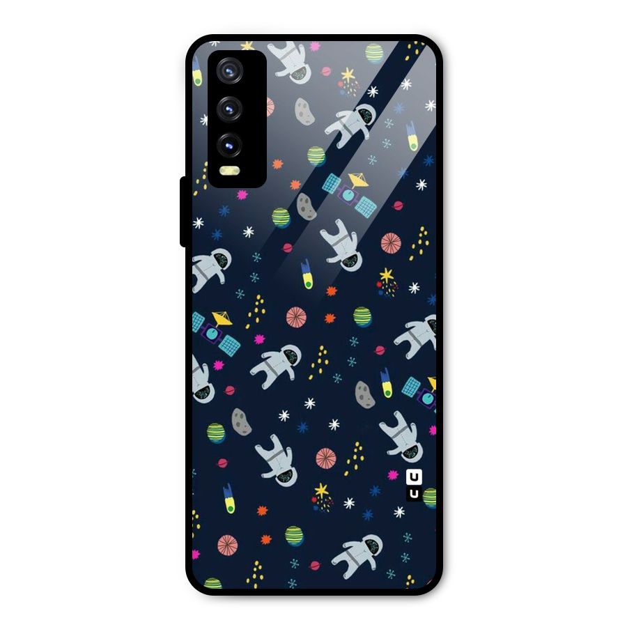 Spaceman Dance Metal Back Case for Vivo Y20 2021
