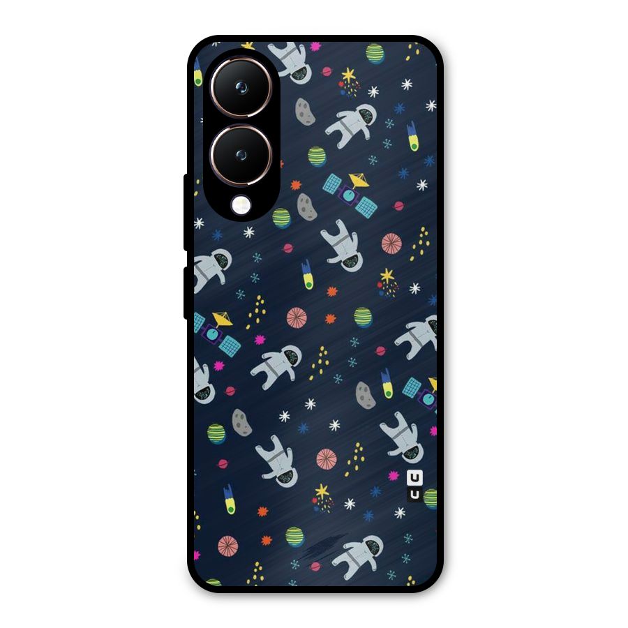 Spaceman Dance Metal Back Case for Vivo Y28