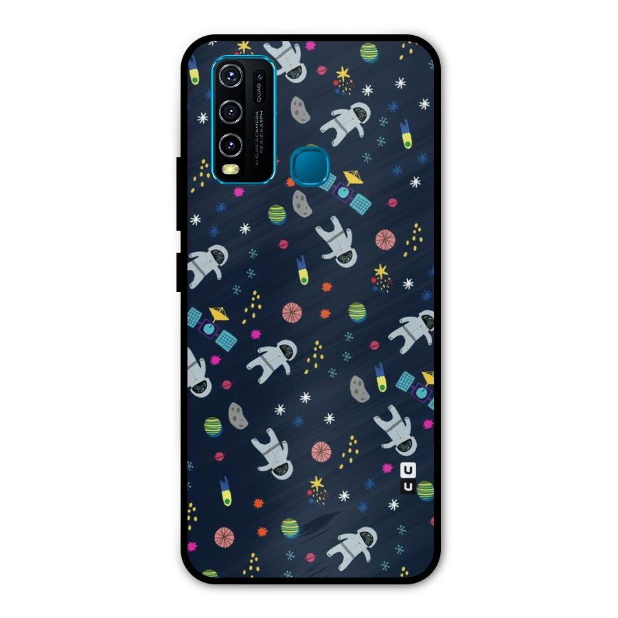 Spaceman Dance Metal Back Case for Vivo Y50
