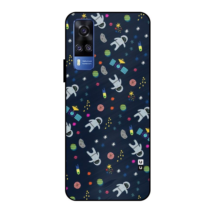 Spaceman Dance Metal Back Case for Vivo Y51