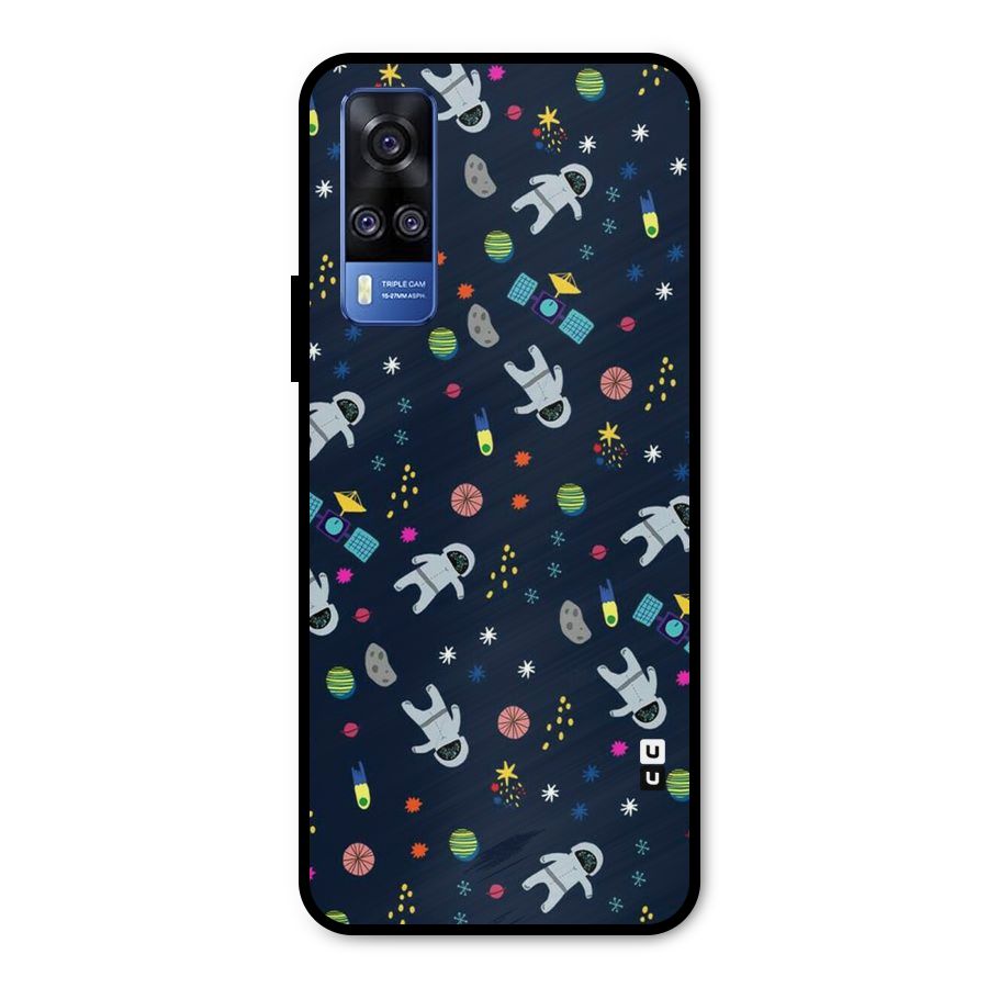 Spaceman Dance Metal Back Case for Vivo Y51A